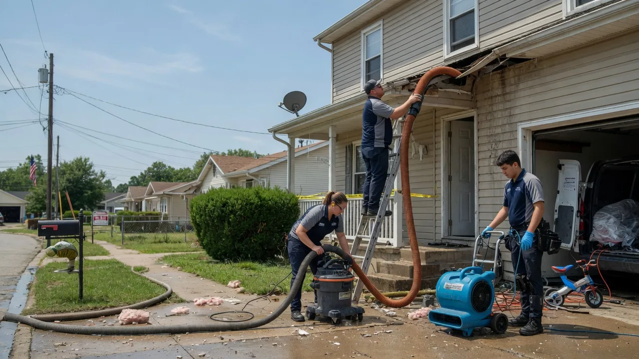 Water Damage Restoration in Midlothian, IL near me